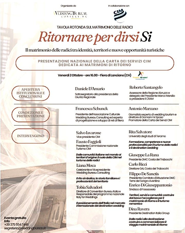 Ritornare per dirsi Si